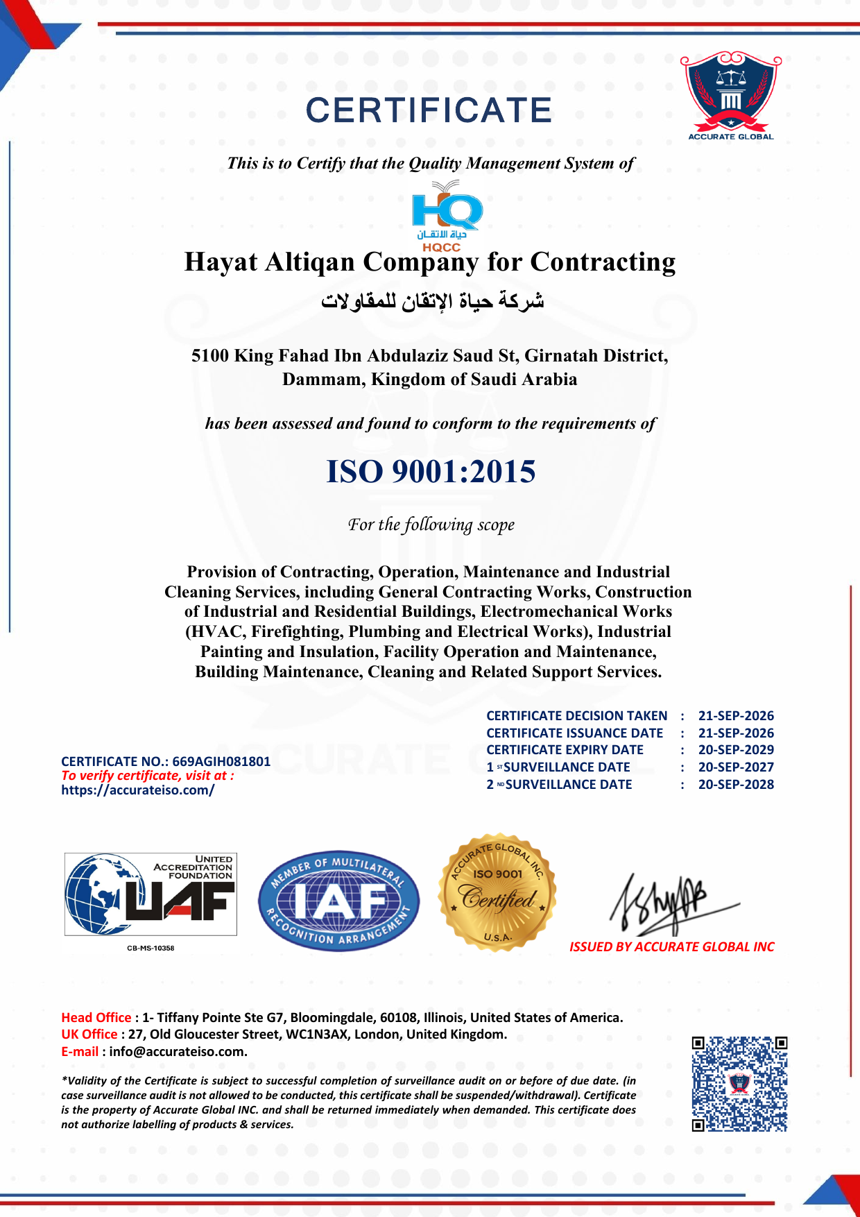 ISO 9001:2015